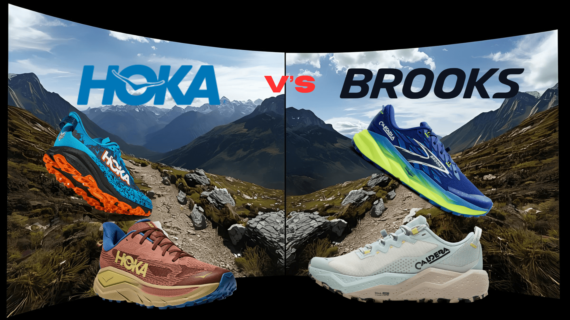Trail Running Shoe Showdown: Brooks Caldera 8 vs Cascadia 19 vs Hoka Speedgoat 6 vs Challenger 8 - Run Trails
