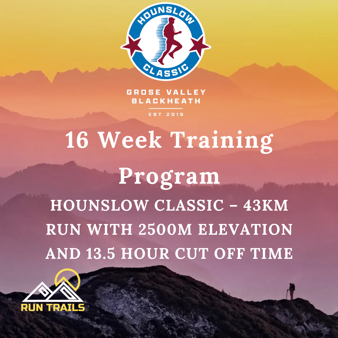 Hounslow Classic Marathon 43km - 16 Week Training Plan