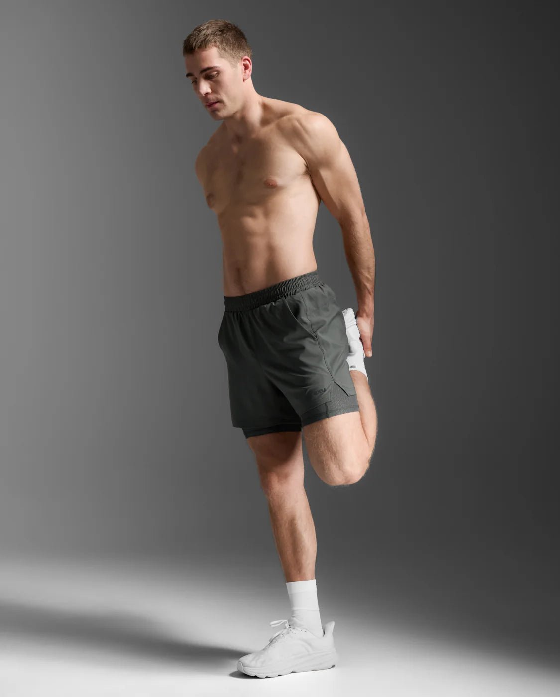 2XU Aero Mesh 2 - in - 1 5 Inch shorts Men's - Run Trails