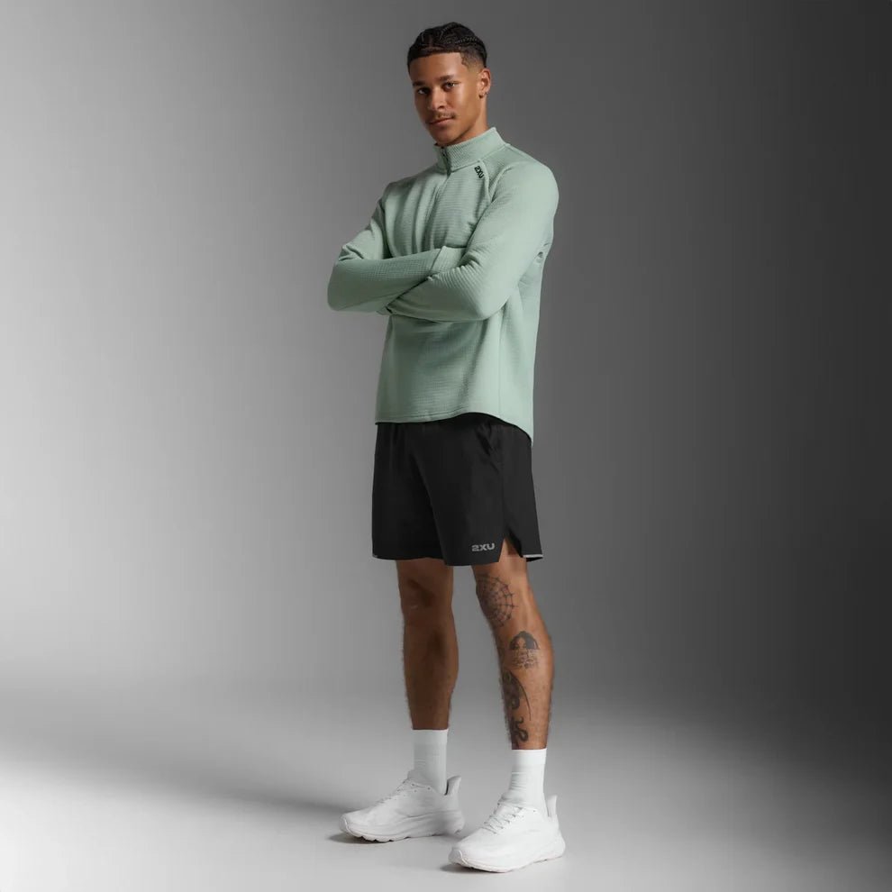 2XU Ignition Hyper - Haptic 1/4 Zip Men's - Run Trails