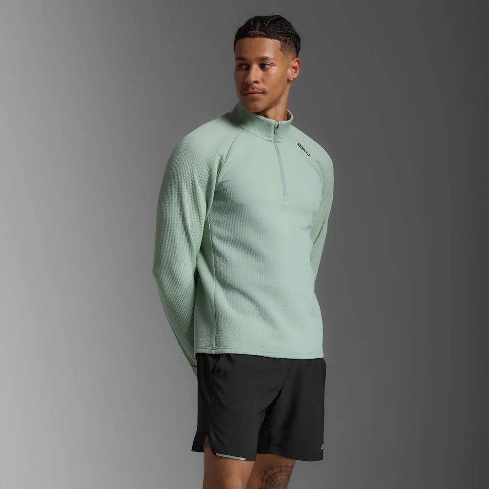 2XU Ignition Hyper - Haptic 1/4 Zip Men's - Run Trails