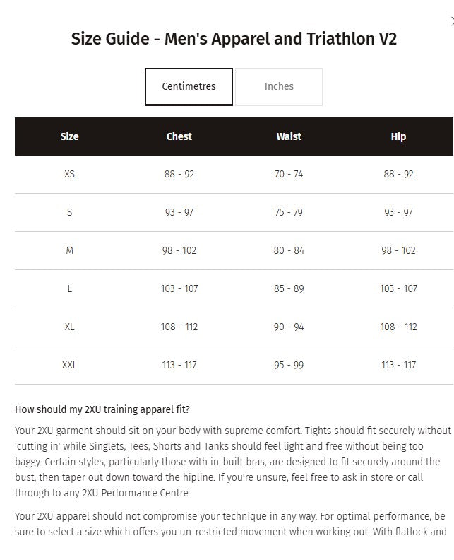 2XU Men's Aero Tank - Run Trails