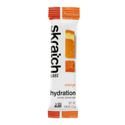 Skratch Labs Sport Hydration Drink Mix - Orange 22g Sachet