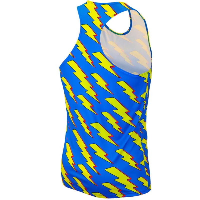 BOA Men's Competitor Lite Printed Singlet - Lightning - Run Trails