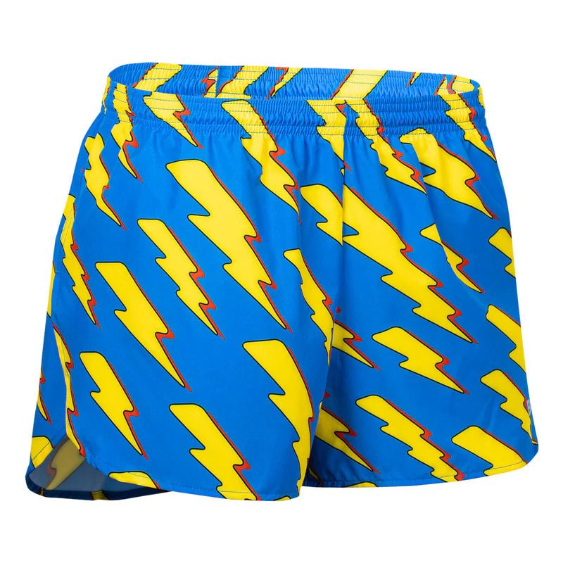 BOA Men's Printed 3" Half Split Shorts - Lightning - Run Trails