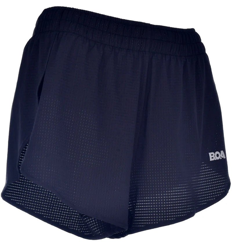 BOA Women's AeroPro 3" Split Shorts - Black - Run Trails