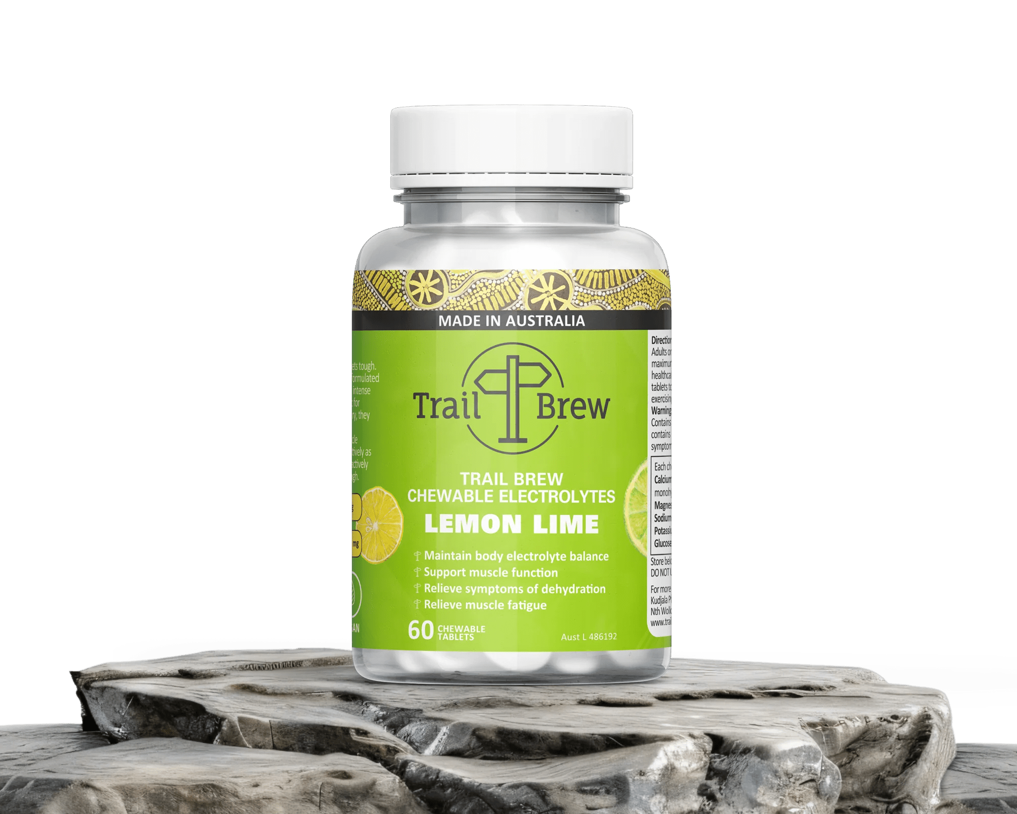 Chewable Electrolyte Tablets by Trail Brew - Run Trails