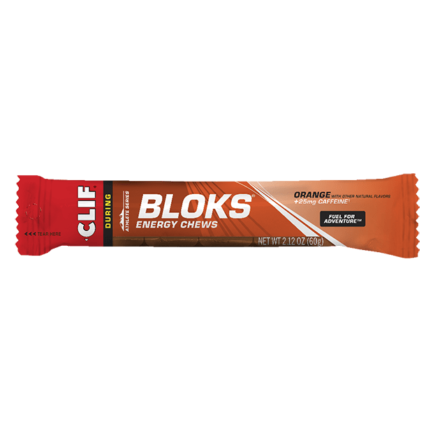 CLIF BLOKS ENERGY CHEWS - Orange - Run Trails