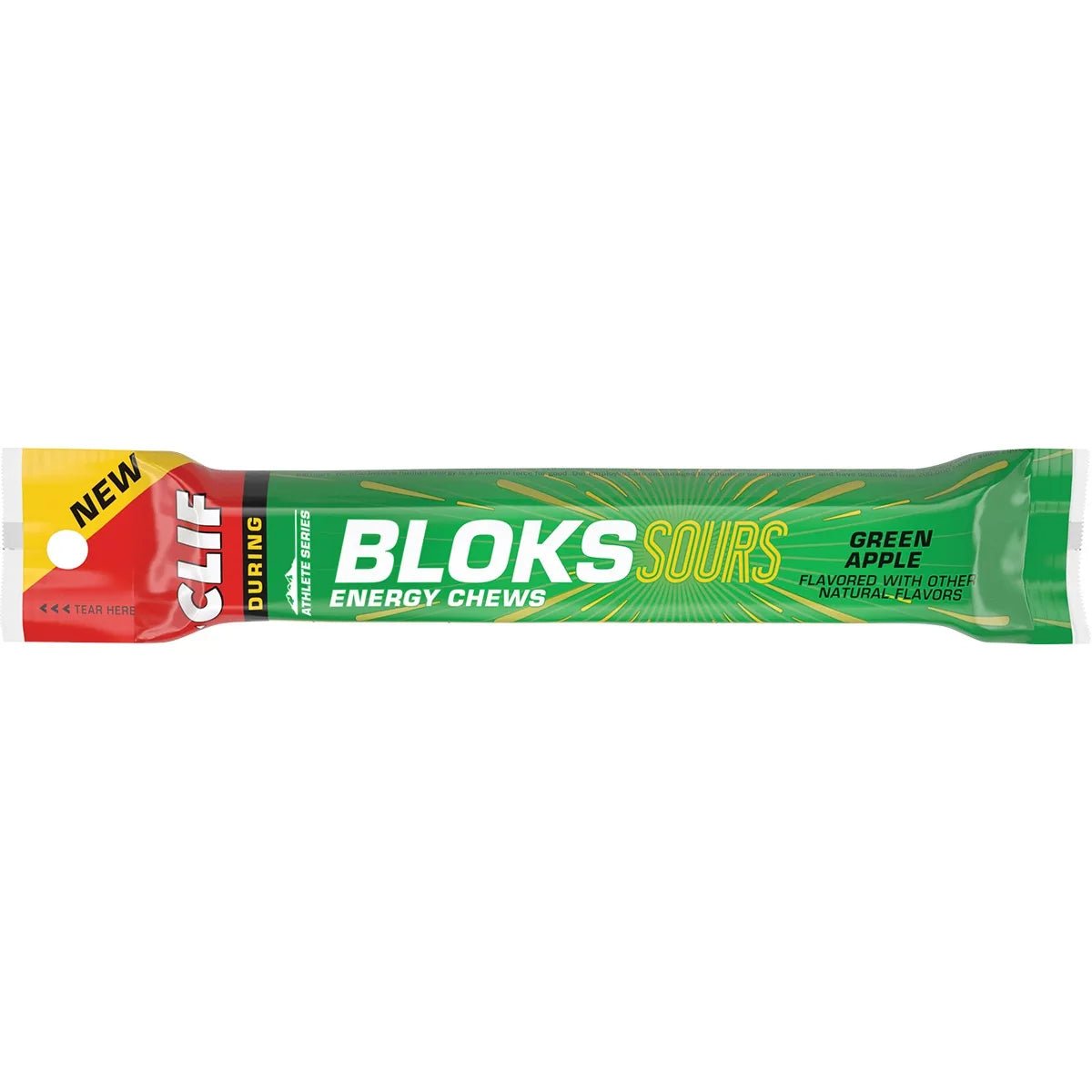 CLIF BLOKS ENERGY CHEWS Sour Green Apple - Run Trails