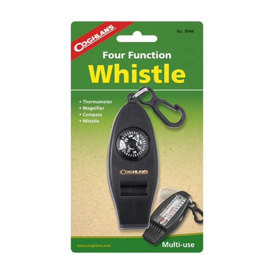 Coghlans Four Function Whistle - Run Trails