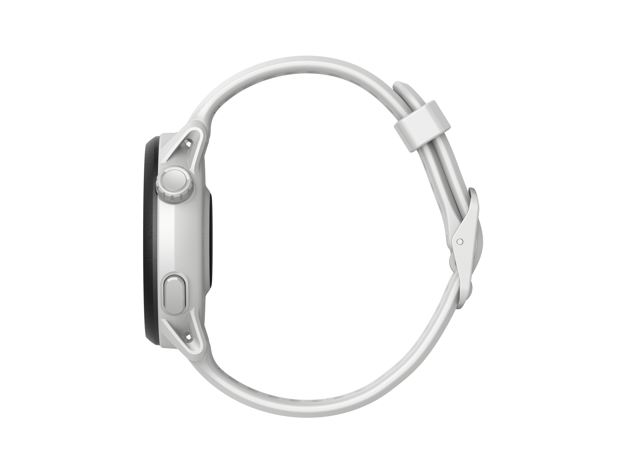 COROS PACE 3 GPS Sport Watch White w/ Silicone Band - Run Trails