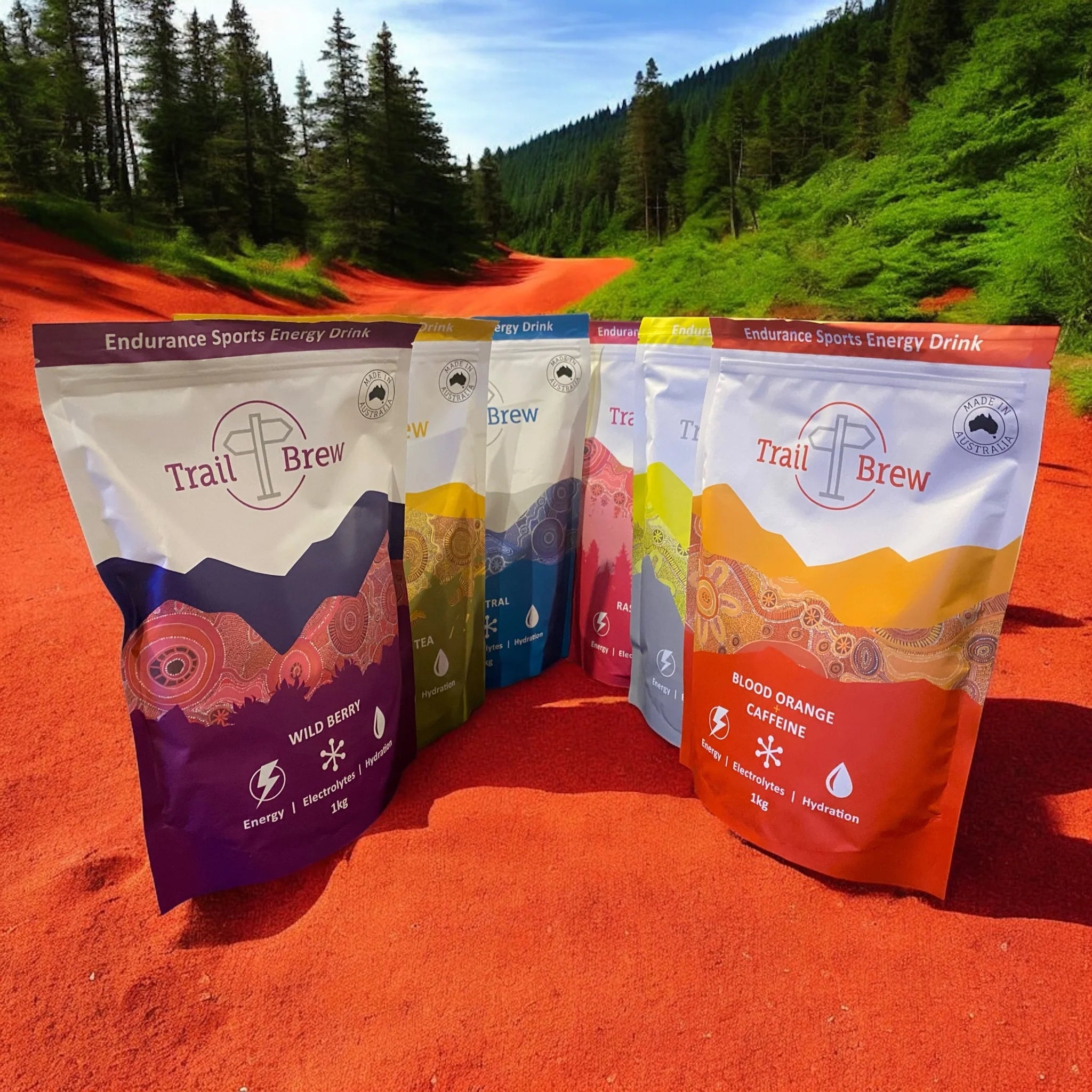 Energy + Electrolytes Drink Mix - Trail Brew - Run Trails