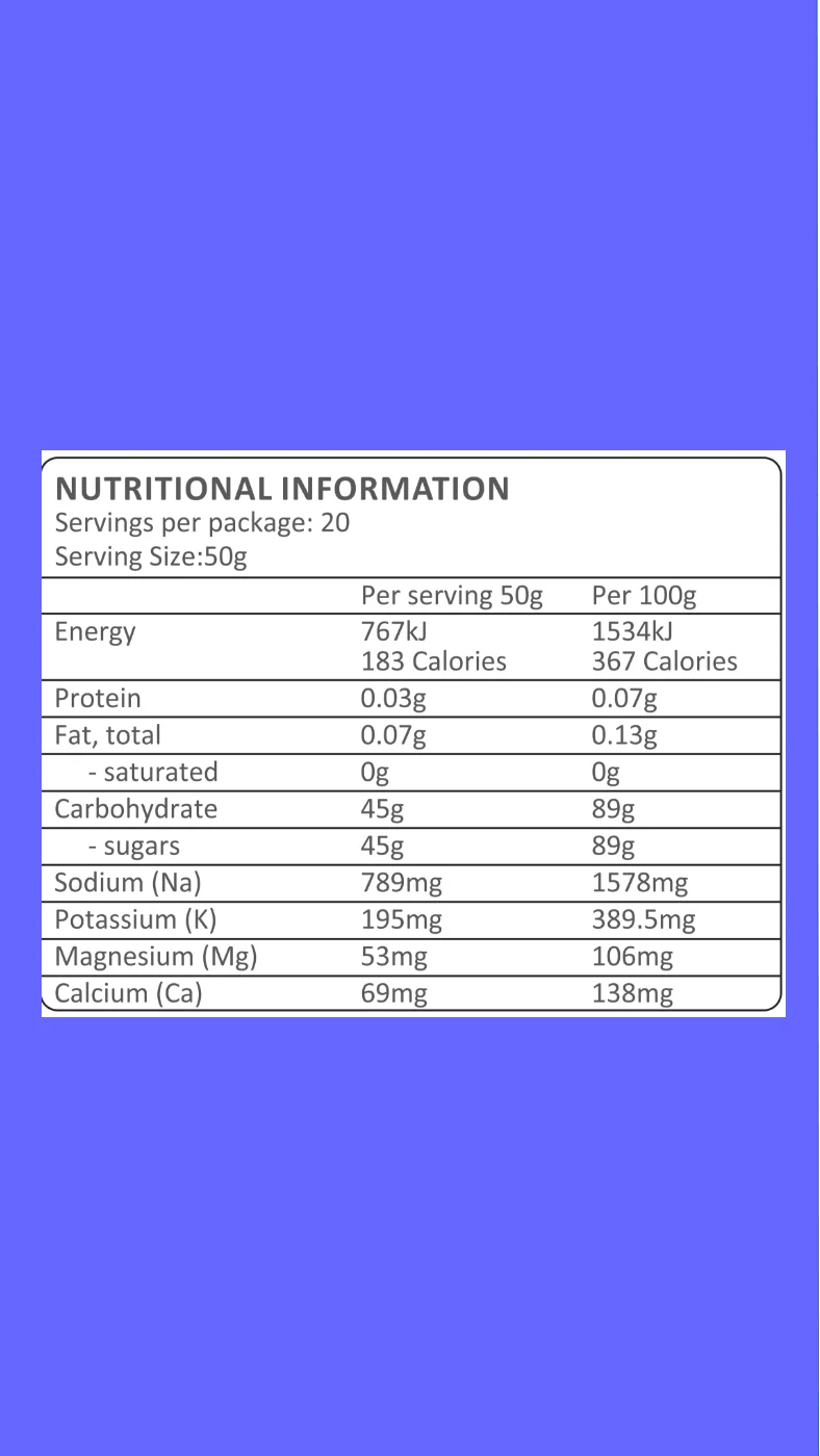 Energy + Electrolytes Drink Mix - Trail Brew - Run Trails