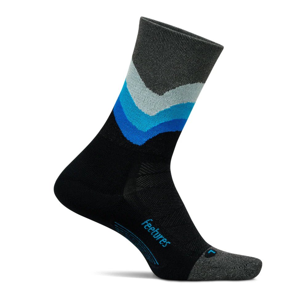 Feetures Elite Light Cushion Mini Crew - Run Trails