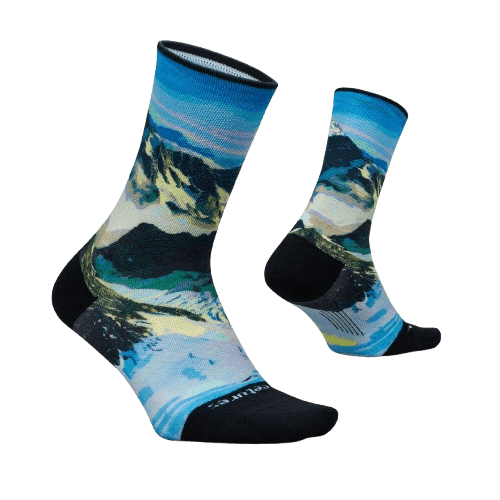Feetures Elite Light Cushion Mini Crew - Limited Edition - Landscape Collection - Run Trails