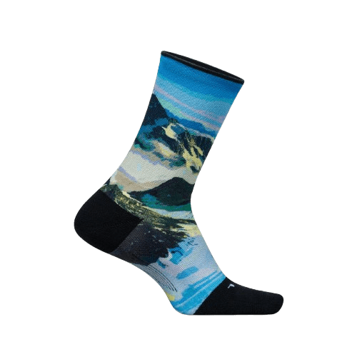 Feetures Elite Light Cushion Mini Crew - Limited Edition - Landscape Collection - Run Trails