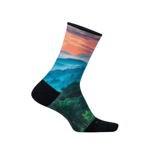 Feetures Elite Light Cushion Mini Crew - Limited Edition - Landscape Collection - Run Trails