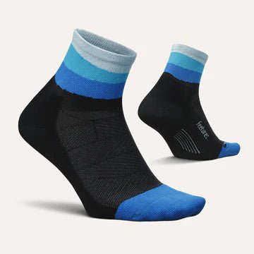 Feetures Elite Light Cushion Quarter - Run Trails