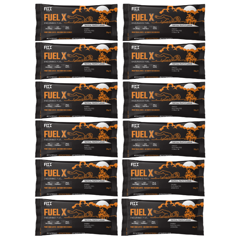 FIXX NUTRITION | FUEL X 55G SACHET BOX OF 12 - Run Trails