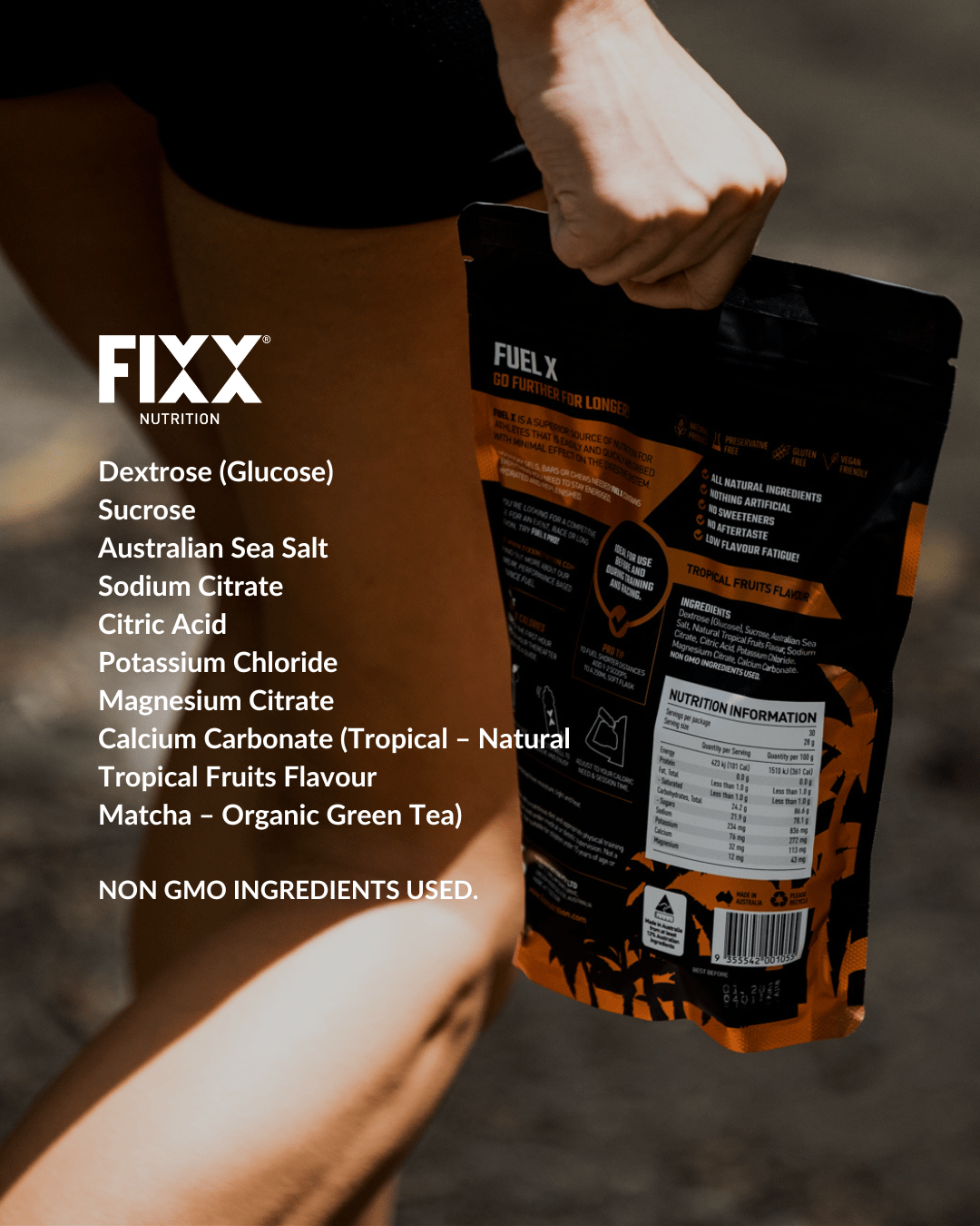 FIXX NUTRITION | FUEL X BULK BAGS - Run Trails
