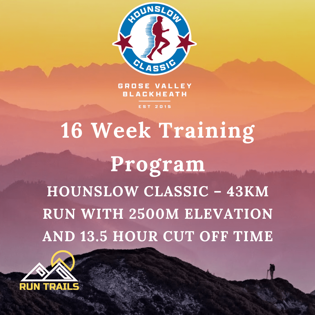 Hounslow Classic Marathon 43km - 16 Week Training Plan - Run Trails