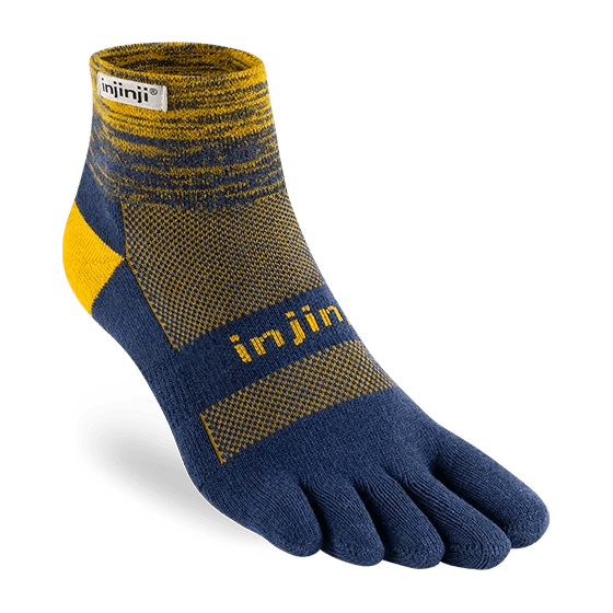 Injinji TRAIL Midweight Mini - Crew Running Socks - Run Trails