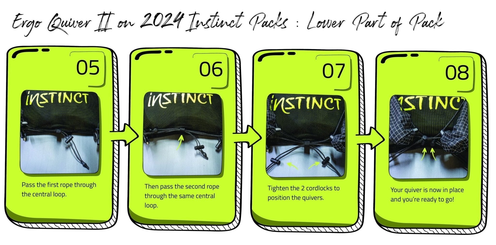 Instinct Ergo Pole Quiver 11 - Run Trails