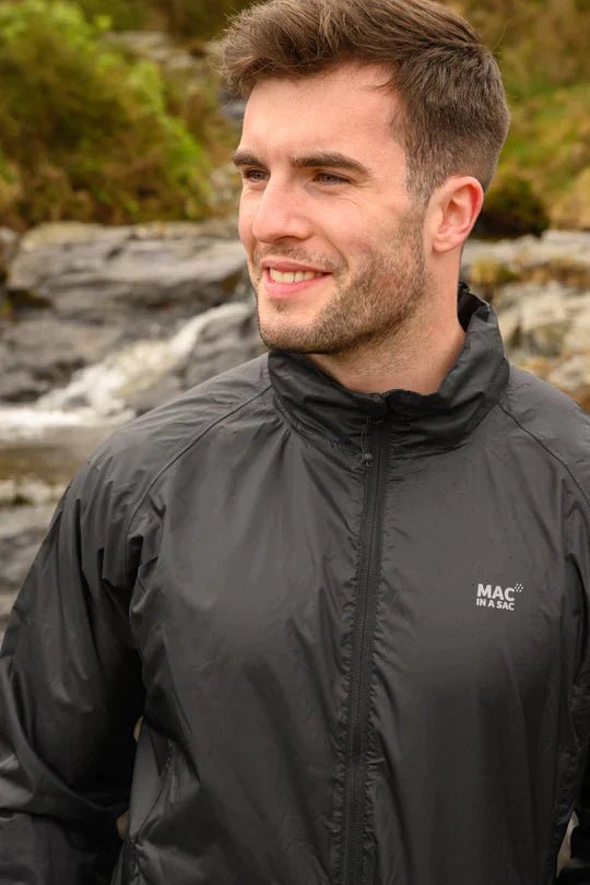 MAC IN A SAC Origin 2 Packable Jacket (black) - Run Trails