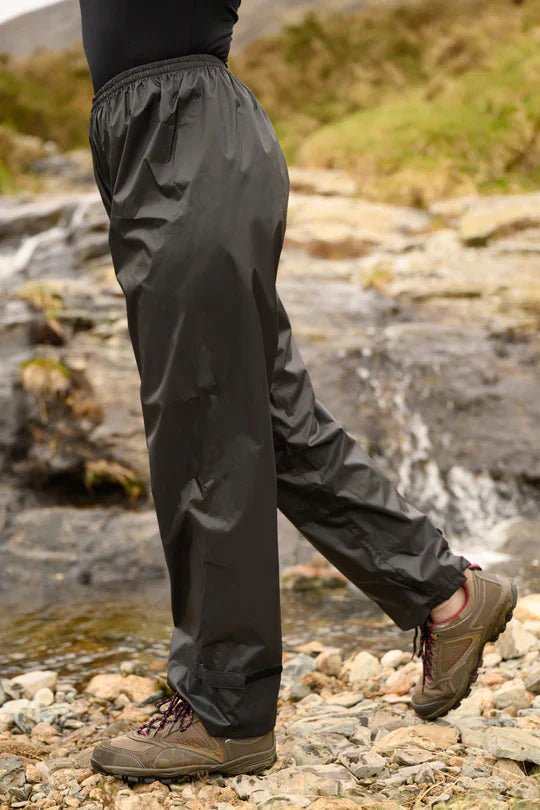 MAC IN A SAC Origin Packable Waterproof Overpants (Black) - Run Trails