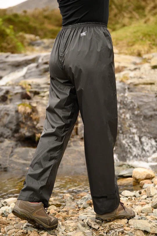 MAC IN A SAC Origin Packable Waterproof Overpants (Black) - Run Trails