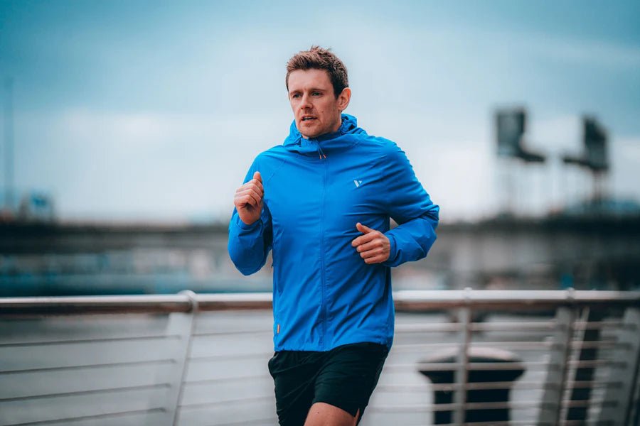 MAC IN A SAC Venture Ultralite Jacket Blue - Run Trails
