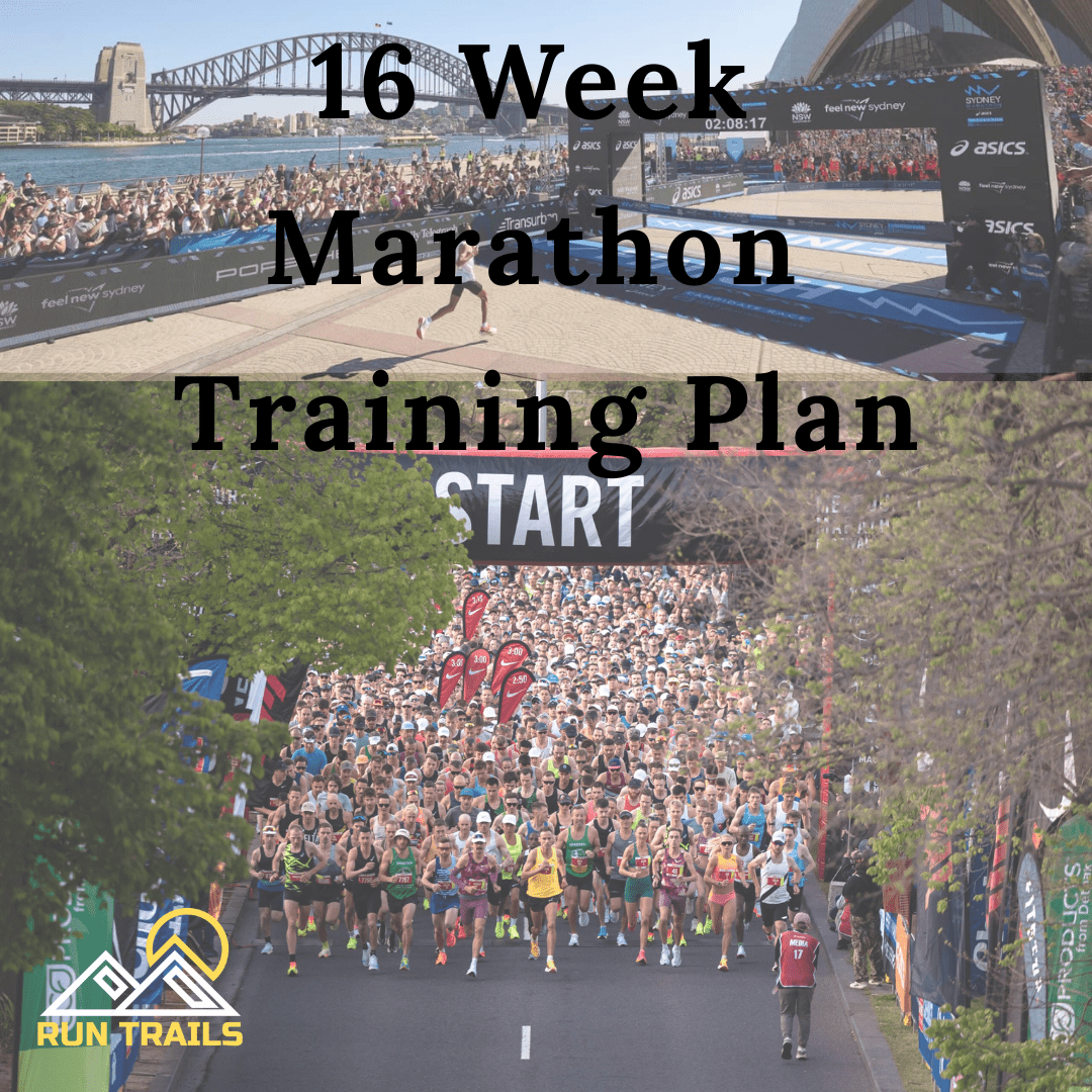 Marathon (road) 16 Week Training Plan - Run Trails