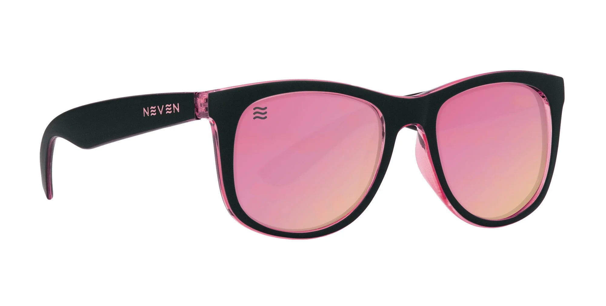 Neven ROSCO Mila Women's Polarized Sunglasses | Pink Mirror Lenses - Run Trails