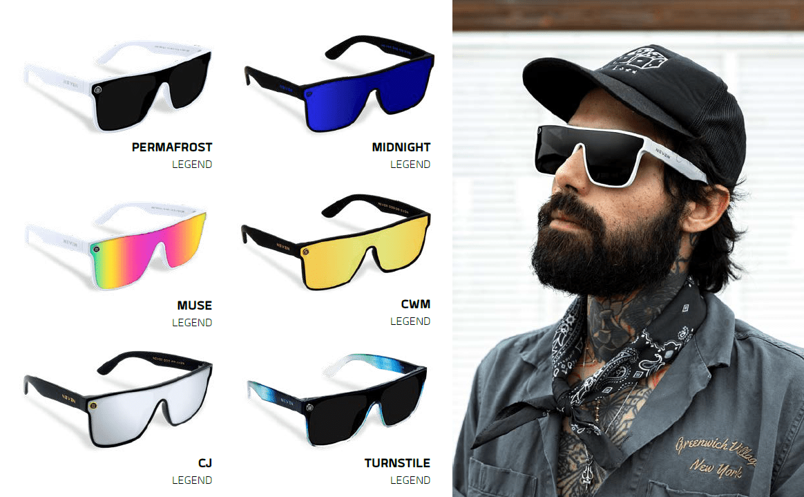 Neven Sunglasses | Legend |Muse - Run Trails