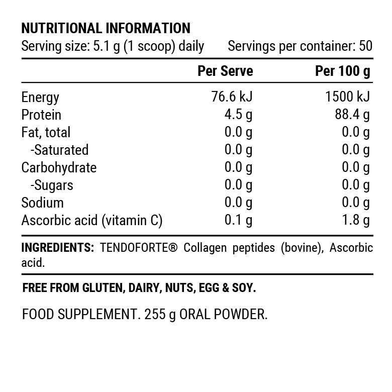 PILLAR Collagen Repair Pouch 255g - Run Trails