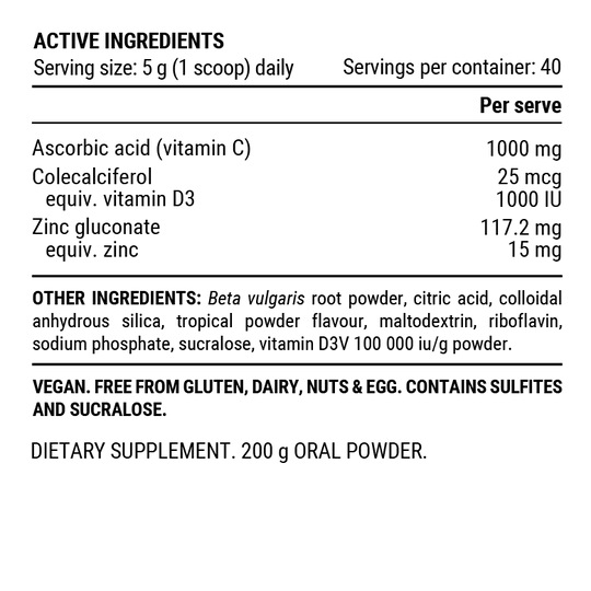 Pillar Ultra Immune C - Tropical - Run Trails