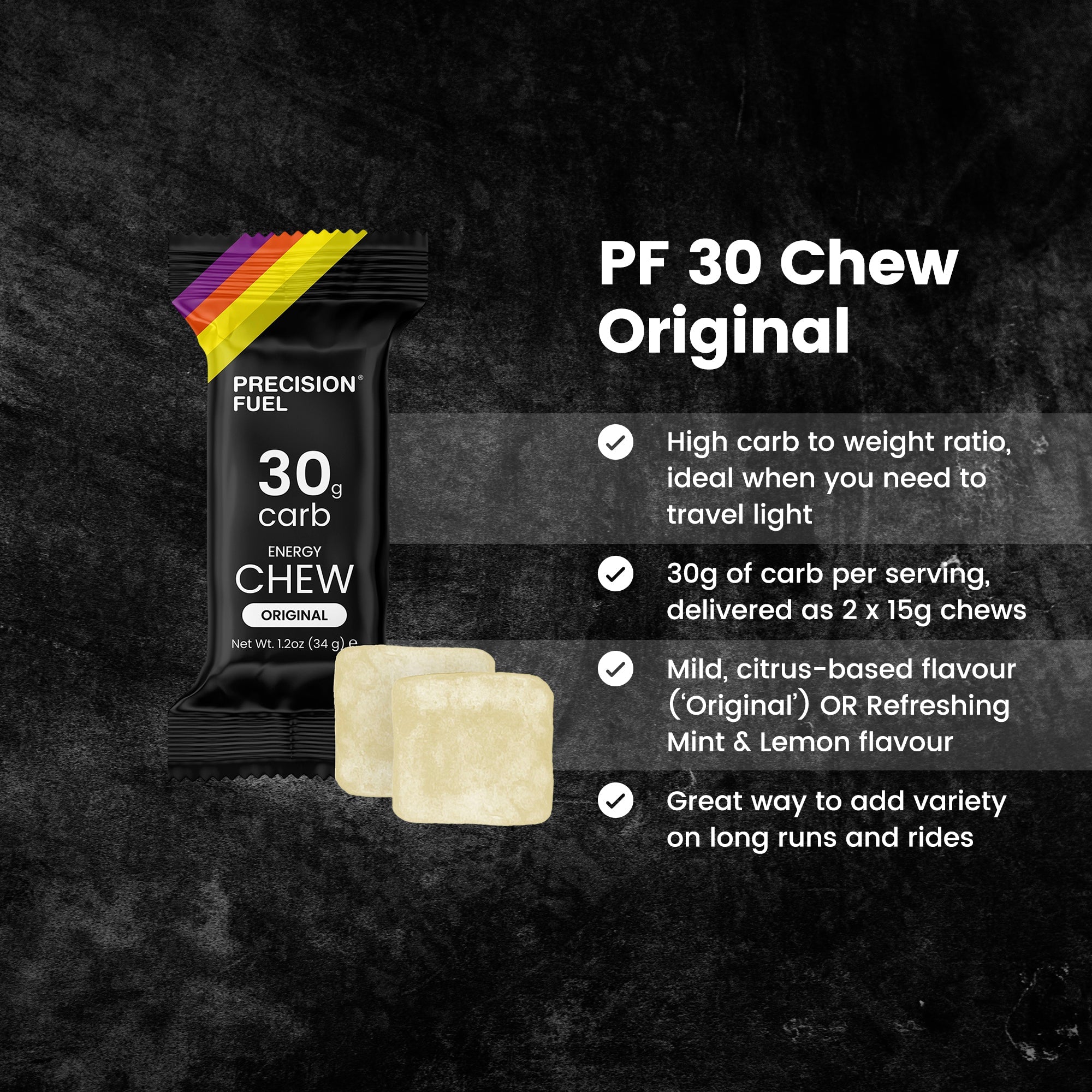 Precision Fuel PF 30 Chew - Run Trails