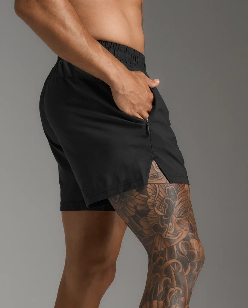 RUN TRAILS (2XU) Men's Aspire 5 Inch Short - Run Trails