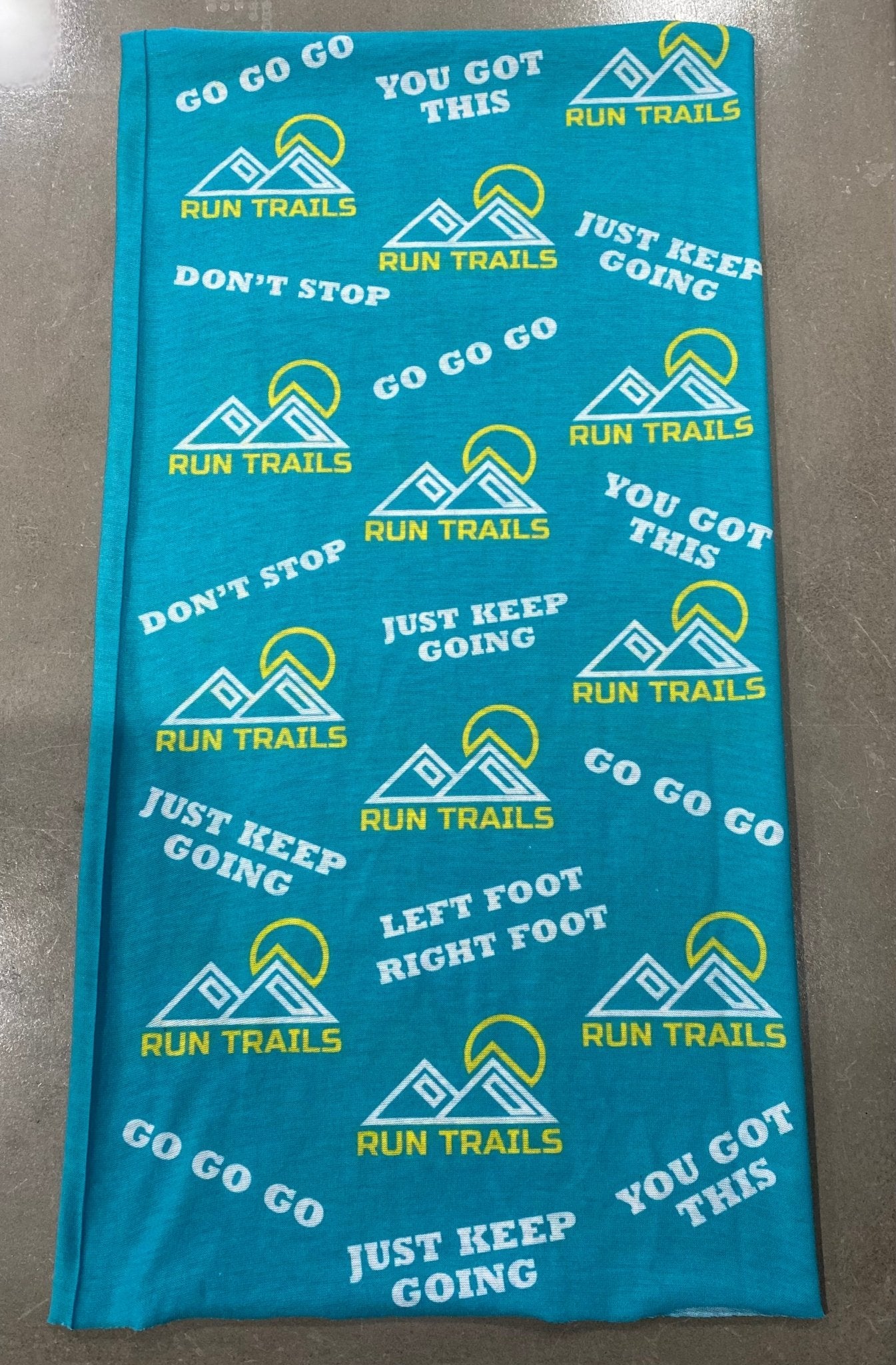 Run Trails Bandana / Head sock - Run Trails