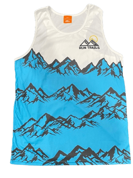 Run Trails Racer Back Singlet - Run Trails