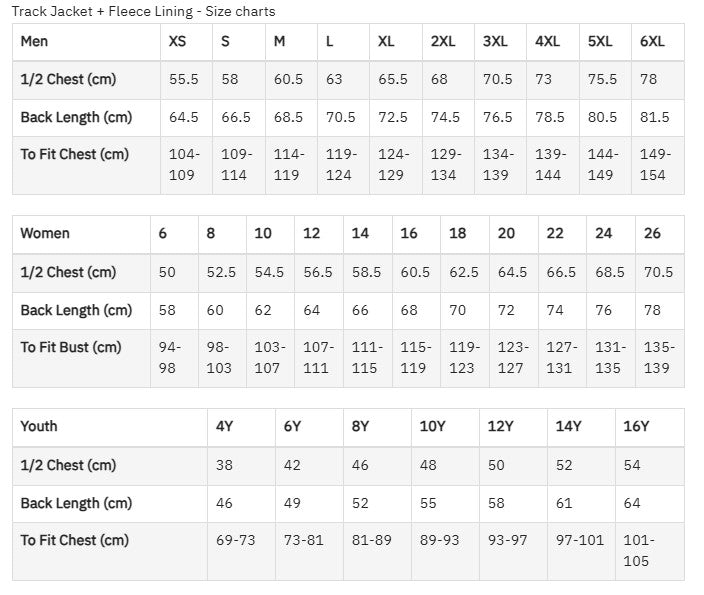 Run Trails Track Jacket + Fleece Lining - Run Trails