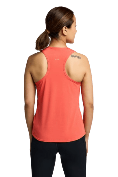 Saucony Stopwatch Singlet Women's Cayenne Heather - Run Trails