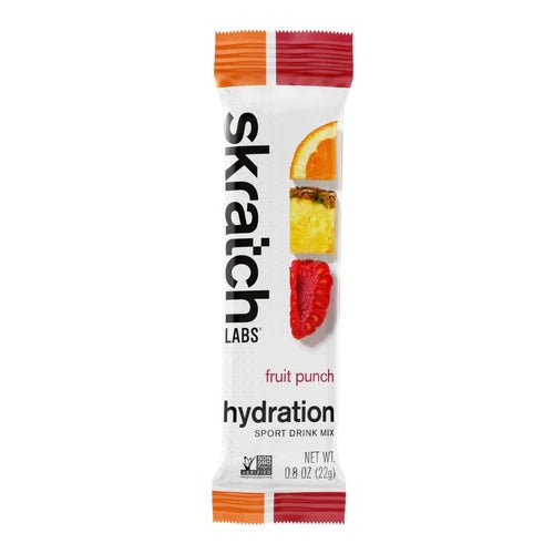Skratch Labs Sport Hydration Drink Mix - Fruit Punch 22g Sachet - Run Trails