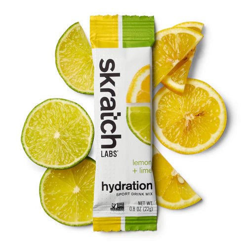 Skratch Labs Sport Hydration Drink Mix - Lemon & Lime 22g Sachet - Run Trails