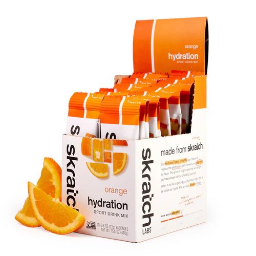 Skratch Labs Sport Hydration Drink Mix - Orange 22g Sachet - Run Trails