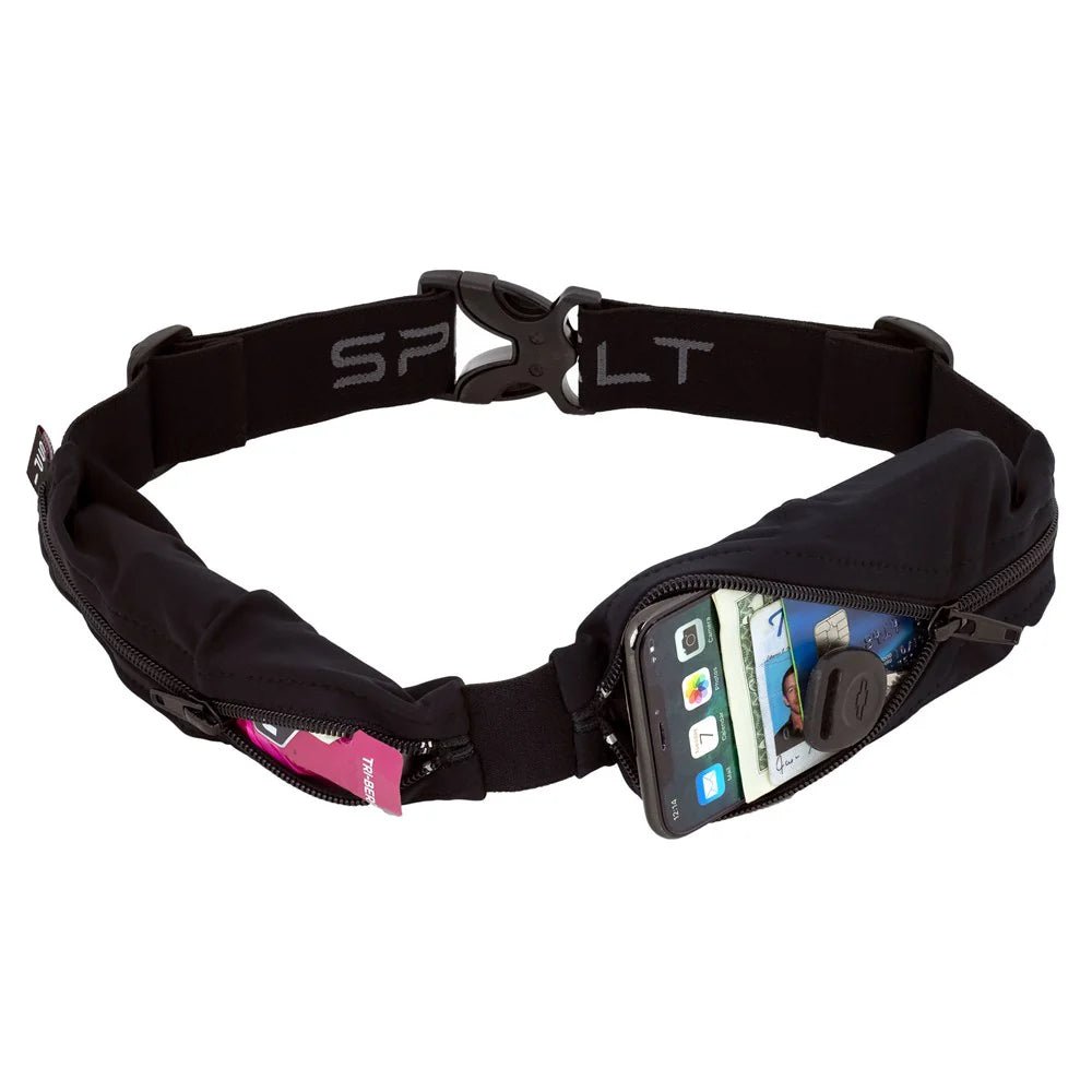 SPIbelt Dual Pocket PRO Running Belt - Run Trails