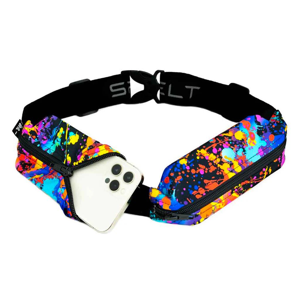 SPIbelt Dual Pocket PRO Running Belt - Run Trails