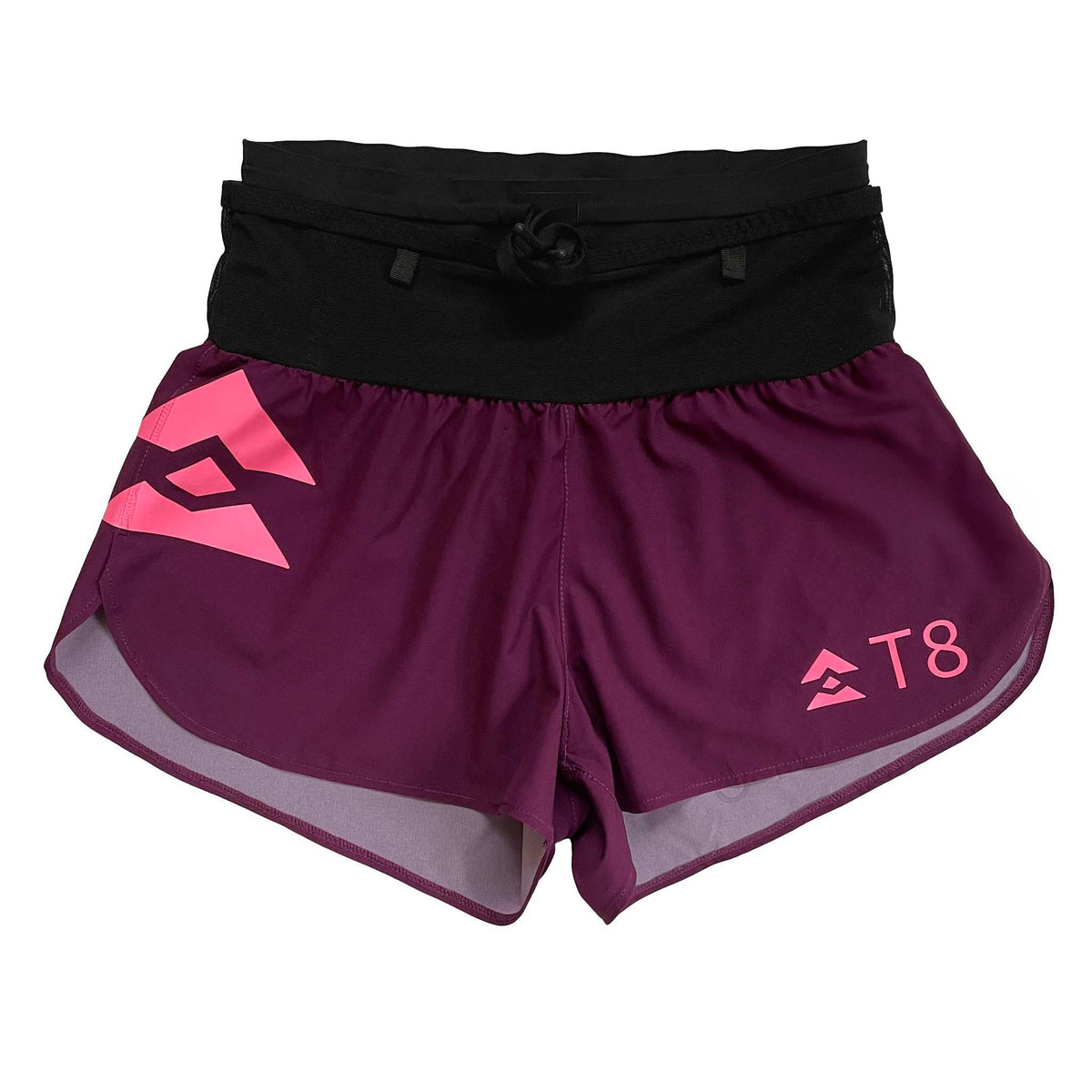 T8 Women's Sherpa Shorts - Ultra - Lightweight Running Shorts with Storage Pockets - Run Trails
