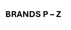 Brands P - Z - Run Trails