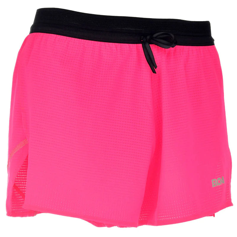 BOA Men's AeroPro 3" Half Split Shorts - Hot Pink